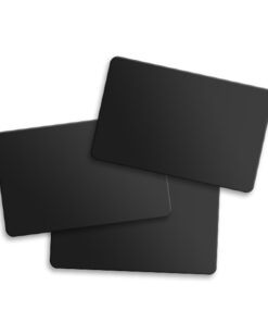 TARJETAS PVC NEGRO MATE