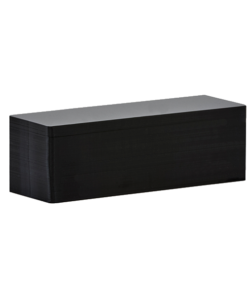 TARJETAS PVC NEGRO MATE ALARGADAS 50x150 MM