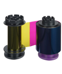 RIBBON DE RETRANSFERENCIA DE 5 PANELES YMCFK CON UV RT5F014NAA