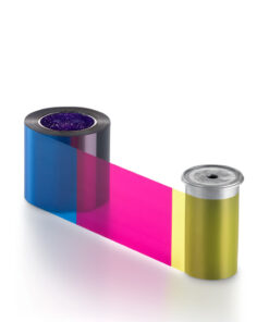 Entrust Ribbon de color 7 paneles YMCKT-KT (525100-005)